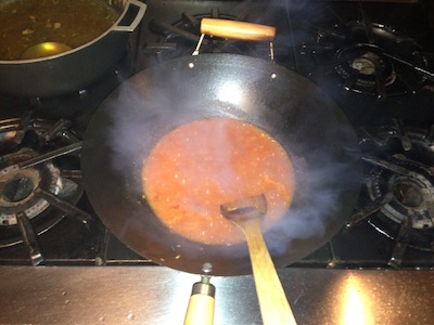 Sauce should not be thick